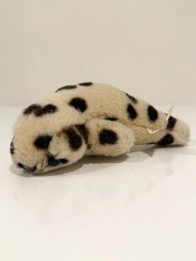 Vintage 1992 Mini Spotted Juvenile Harbor Seal Plush - K & M International Inc.